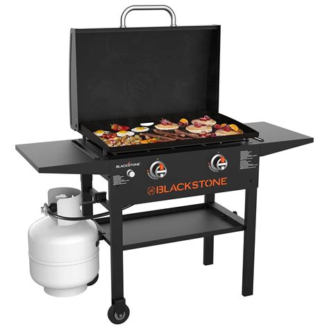 Original 28" Griddle Cooking Station With Hood | Propane Griddles