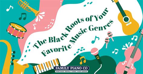 The Black History of Your Favorite Music Genres | Family Piano Co