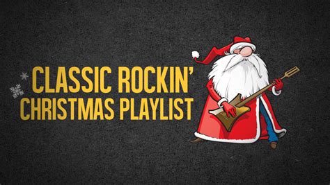 We made a Classic Rock Christmas playlist so you don't have to