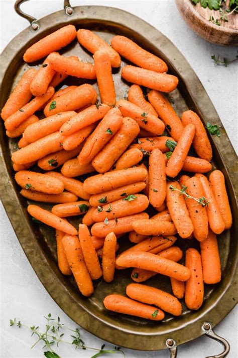 Roasted Baby Carrots - Salt & Baker