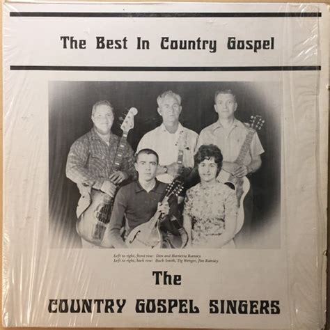 The Country Gospel Singers – The Best In Country Gospel (Vinyl) - Discogs