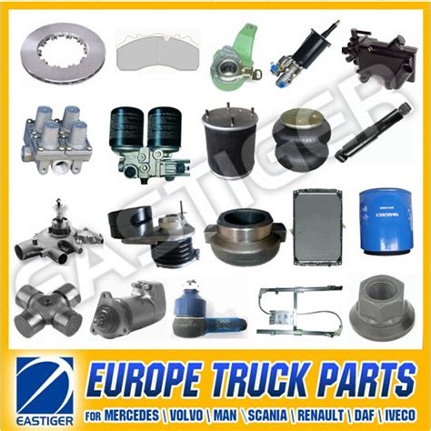 More Than 500 Items Truck Parts of Daf Xf95 - Daf Xf95 and Daf Xf