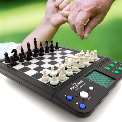 Buy Top 1 Chess Set Board Game, Electronic Voice Chess Academy ...