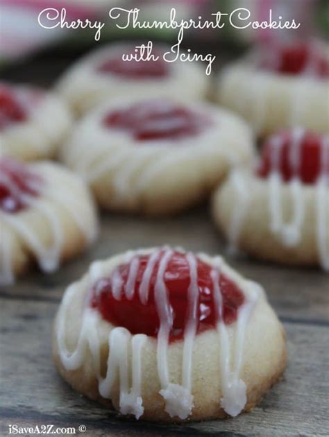 Thumbprint Cookies with Icing Recipe - iSaveA2Z.com