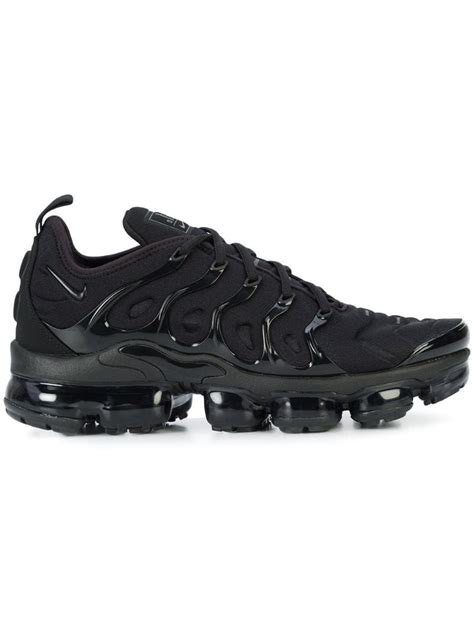 Nike Air VaporMax Plus lace-up Sneakers - Farfetch | Black nike shoes ...