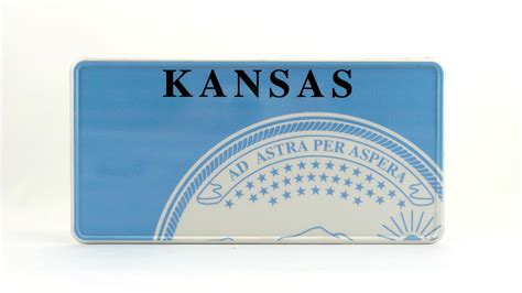 Kansas State US USA License Plate Custom Number Plate Embossed | Etsy