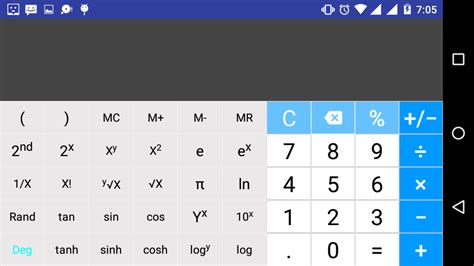 Tecky Tech: Design of Scientific Calculator in Android