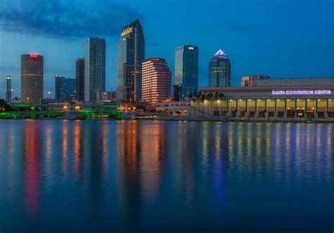 Tampa Skyline Dusk St Patricks Day | Tampa Skyline Dusk St P… | Flickr