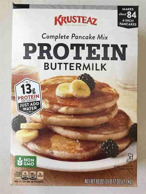 Krusteaz Protein Pancakes Mix (60 oz.) - Walmart.com - Walmart.com