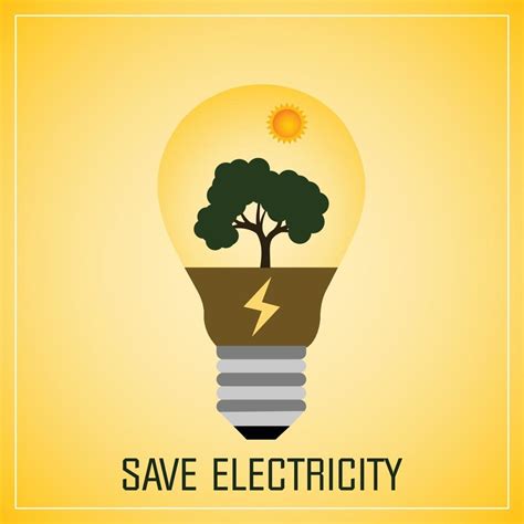 Save Electricity Vector Art, Icons, and Graphics for Free Download