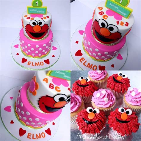 CakesbyZana: Elmo 1st Birthday Cake