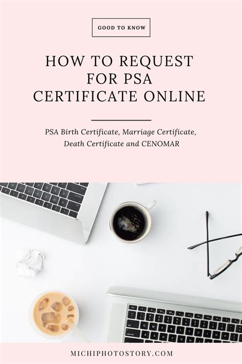 How to request for psa certificate online – Artofit