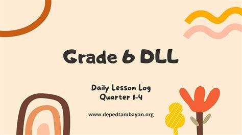 3rd Quarter GRADE 1 DLL – Daily Lesson Log | SY 2019 – 2020