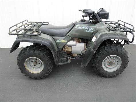 2004 Honda Fourtrax Foreman 400 4x4 Specifications | Honda Overhaul