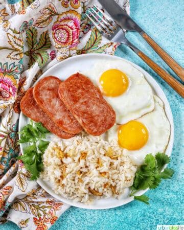 Spamsilog recipe - Urban Bliss Life