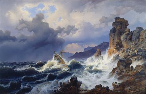 Storm at Sea off the Norwegian Coast - Digital Collection