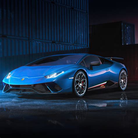 2048x2048 Blue Lamborghini Huracan 4k Ipad Air ,HD 4k Wallpapers,Images ...