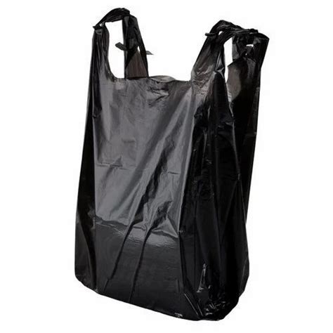 Plain Black Plastic Carry Bag, For Grocery at Rs 100/kg in Vadodara | ID: 16278439912