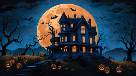 A Haunted Mansion Transformed For Spooky Halloween Celebration ...