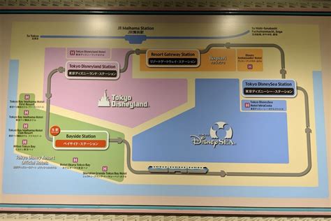 Tokyo Disneyland Map 2019