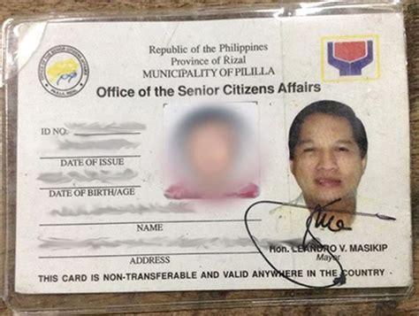 Senior Citizen ID with mayor's face goes viral