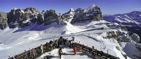 Skigebiet Lagazuoi im Herzen des Skikarussells Dolomiti Superski