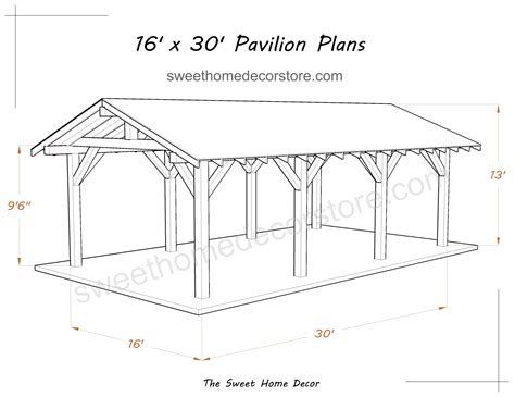 Wooden Pavilion, Outdoor Pavilion, Backyard Pavilion, Outdoor Gazebos, Backyard Pergola, Patio ...