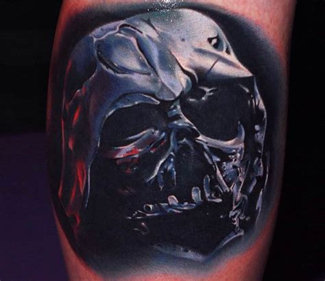 Darth Vader Mask tattoo by Ben Ochoa | Post 16891