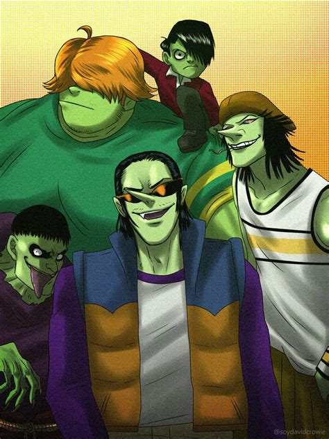 The Gangreen Gang by soydavidcrowie on DeviantArt