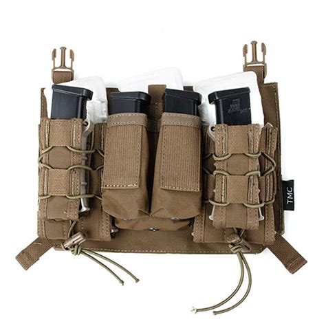 TMC Tactical Vest Front Panel Magazine Pouch 4019/4020 Plate Carrier ...