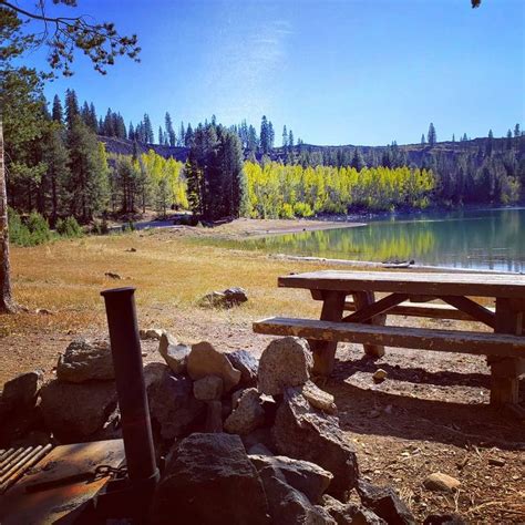 Crater Lake Campground in Lassen National Forest. 16 sites best equipt for tent or very small tr ...