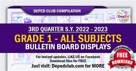 More! Grade 1 Bulletin Board Displays - 3rd Quarter