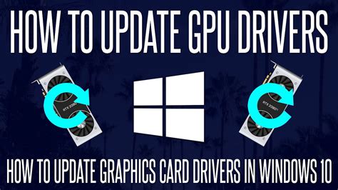 How to Update Your Graphics Card Drivers on a Windows 10 PC (ALL TYPES ...