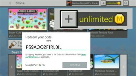 How to redeem minecoins on minecraft pe | Alchemist