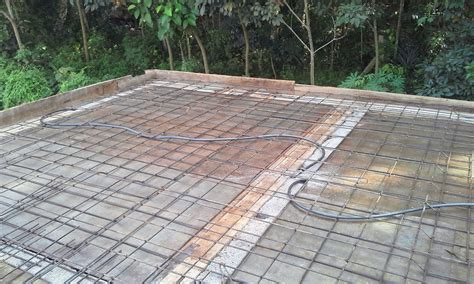 Kerala House Construction Tips: 7. Preparation for roof concrete