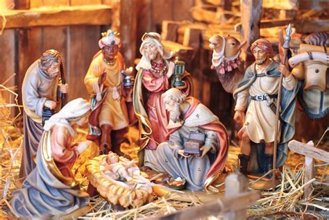 The Birth Of Jesus In The Stable