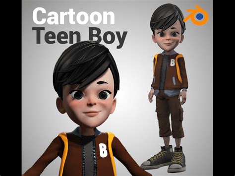 A 3d cartoon character in blender | Upwork