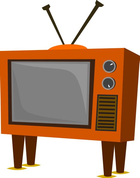 Old Tv Clip Art at Clker.com - vector clip art online, royalty free ...