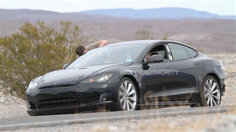 2012 Tesla Model S Spy Shots