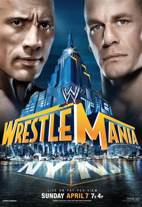 WWE Wrestlemania TV Poster (#8 of 16) - IMP Awards