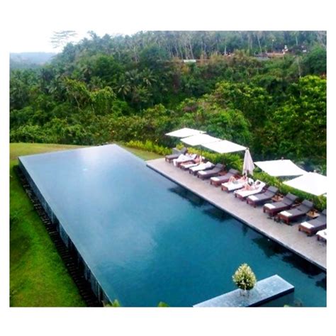 Infinity pool at Alila ubud, Bali. Definitely should go back there ...