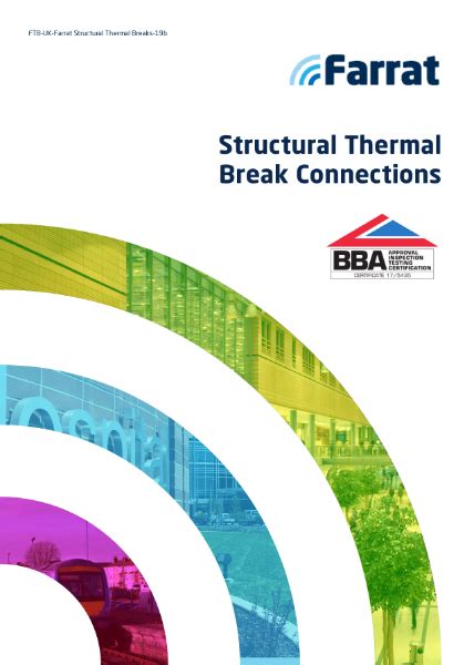 Farrat Structural Thermal Breaks | NBS Source