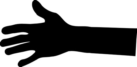 Hand Clipart Black