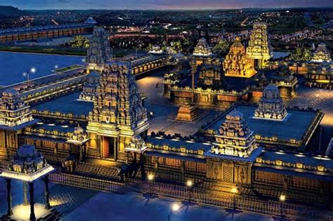 Yadadri: A Tirupati-like Temple Town is Coming up for INR 1800 Crore in ...