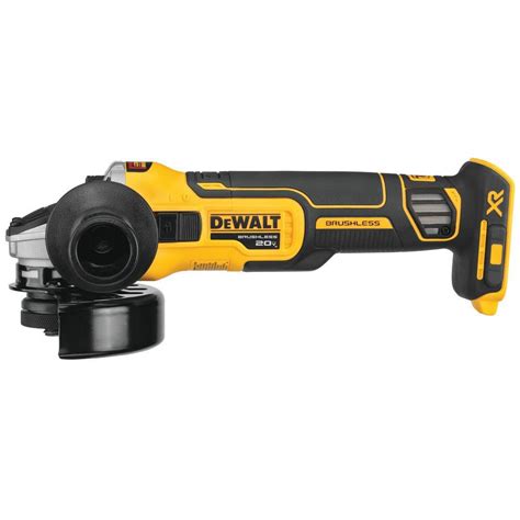 Home Depot: DEWALT 20V MAX XR Cordless Brushless 4.5 in. Slide Switch ...