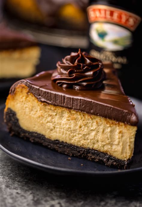 Baileys Irish Cream Cheesecake - Baker by Nature