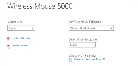 Download|Microsoft Wireless Mouse 5000 Driver|Easily & Quickly - Driver ...