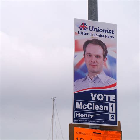 'Ulster Unionist' election poster,... © Rossographer :: Geograph Ireland