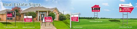 Keller Williams Real Estate Signs