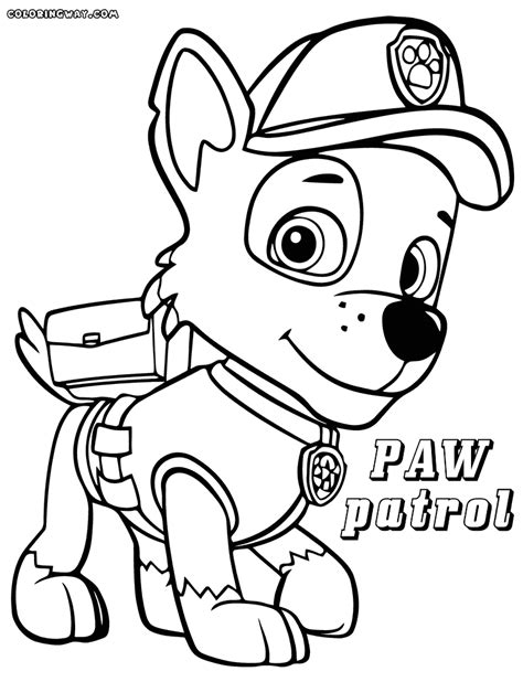 32 Paw Patrol Coloring Pages: Printable PDF - Print Color Craft